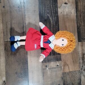Vintage 1982 Knickerbocker Little Orphan Annie Plush Doll